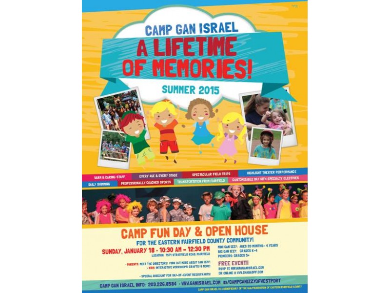 Camp Gan Israel Fun Day & Open House Fairfield, CT Patch