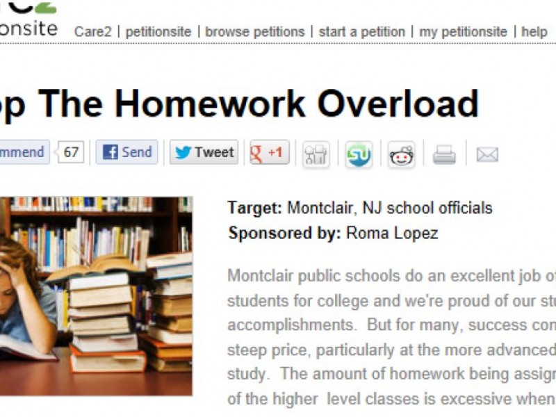 Homework overload help