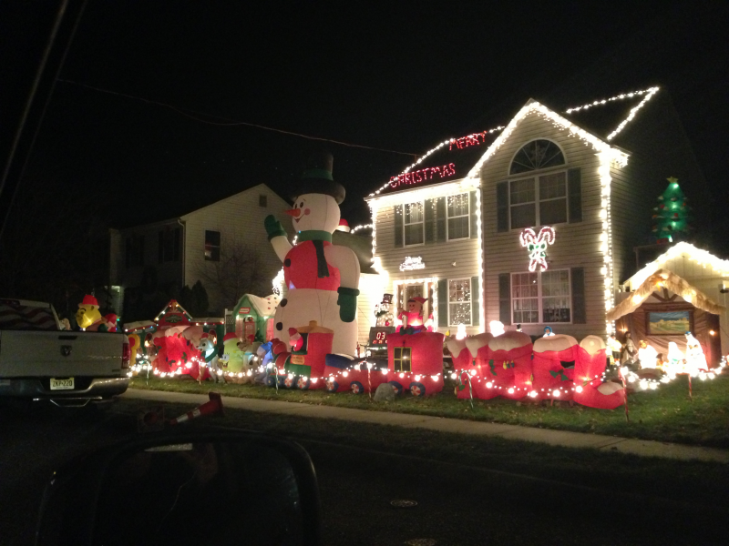 Map: Great Holiday Displays Around Brick - Brick, NJ Patch