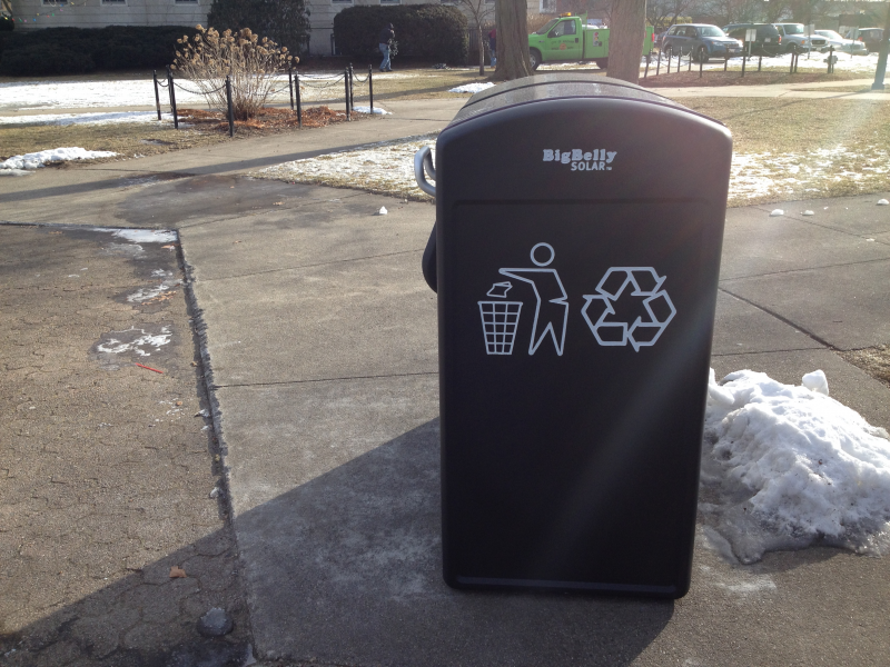 New 'Big Belly' Trash Containers Now In Waltham Waltham, MA Patch