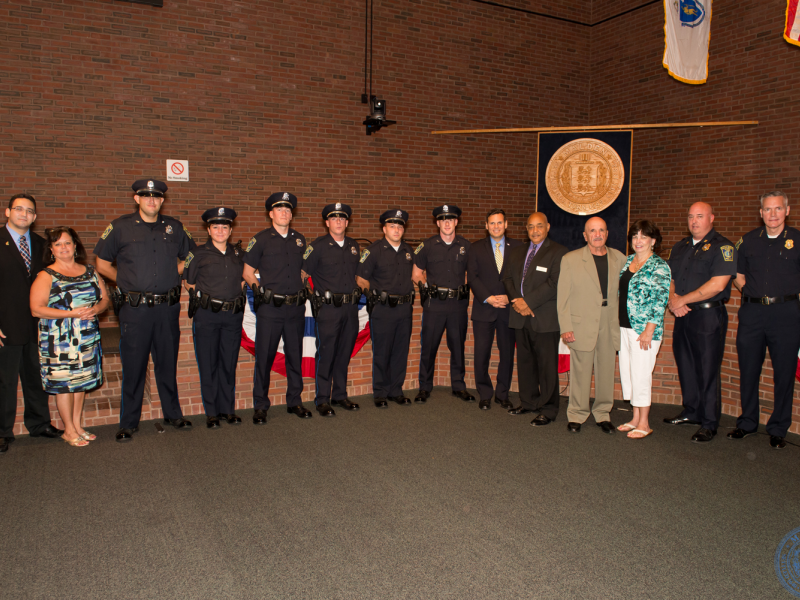 Malden Swears in New Police Officers Malden, MA Patch