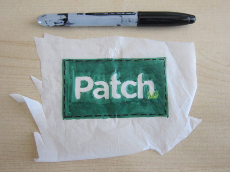Craft of the Week The NoSew Patch Patch