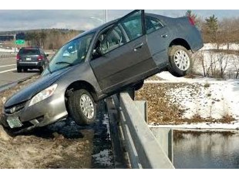 Nashua Teen Lucky to Be Alive After Nearly Driving Off Bridge, Police