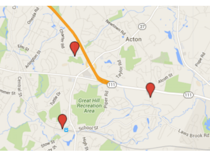 Acton Sex Offender Map Patch