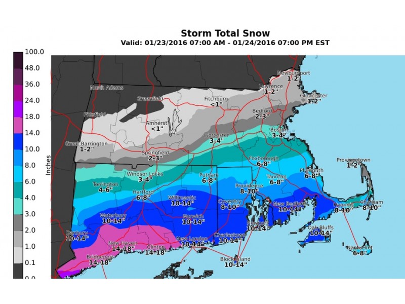 812 Inches Plymouth Snowfall Forecast Upgraded Patch
