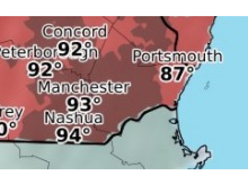Nashua Weather Alert 94 Degrees Nashua, NH Patch