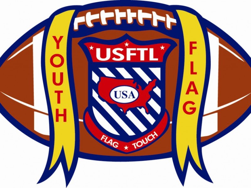 USFTL/NFL Youth Flag Football League Patch