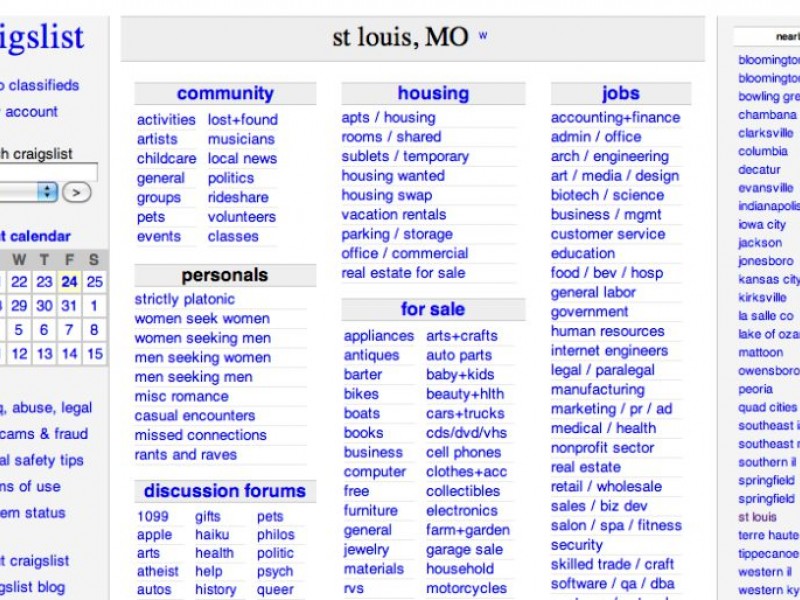 free st louis craigslist First Republic Craigslist