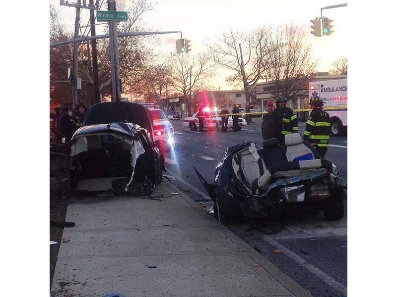 See It Car Split in Half in Oceanside Crash, Driver 'Miraculously