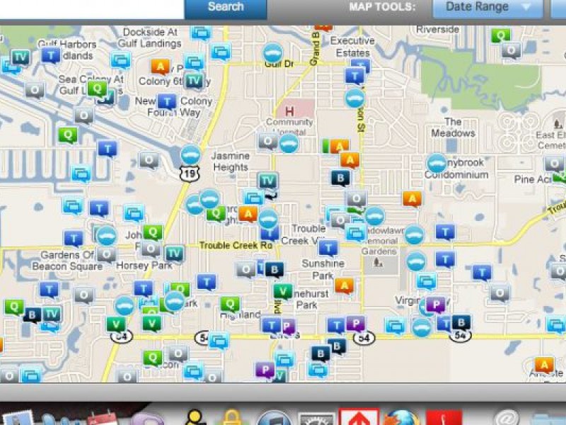 Pasco Sheriff's site Lets You Map West Pasco Crime New Port Richey