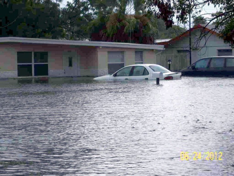 flooding in new port richey fl today map