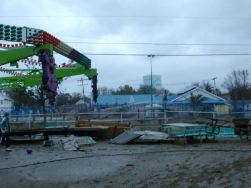 Keansburg Boardwalk, After Sandy Blew Through [VIDEO] Holmdel, NJ Patch