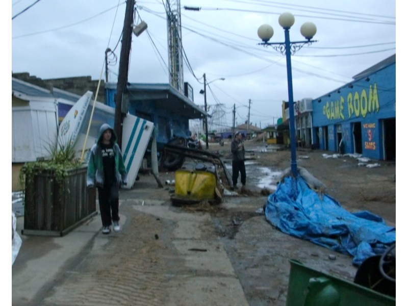 Keansburg Boardwalk, After Sandy Blew Through [VIDEO] Holmdel, NJ Patch