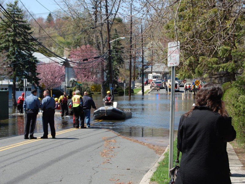 Updated Residents Evacuated Due to Flooding New Milford, NJ Patch