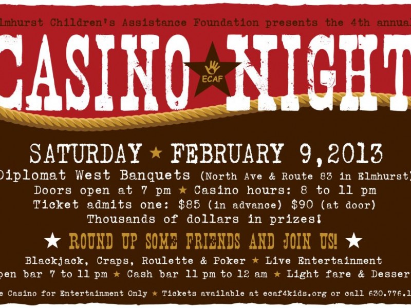 Casino night wheaton