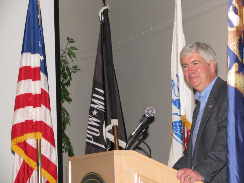 Snyder's Speech in Livonia Covers Jobs, Taxes and…Weight Loss ... Snyder's Speech in Livonia Covers Jobs, Taxes and…Weight Loss ...