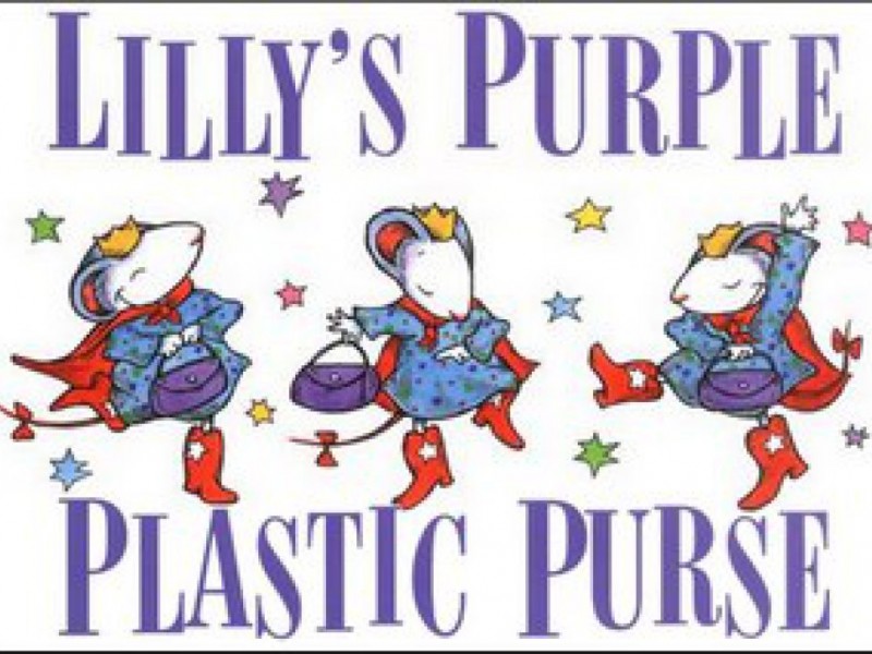 Lilly's purple plastic purse activities image