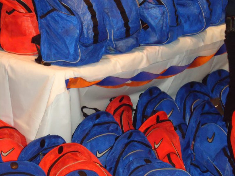chicago bear brings christmas cheer to kids patch chicago bears christmas village