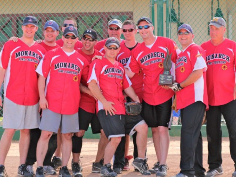 Monarch Fire Softball Team Wins Tourney Patch