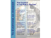 To Everyone an Answer: The Church in the Public Square at Peace Lutheran, Sussex