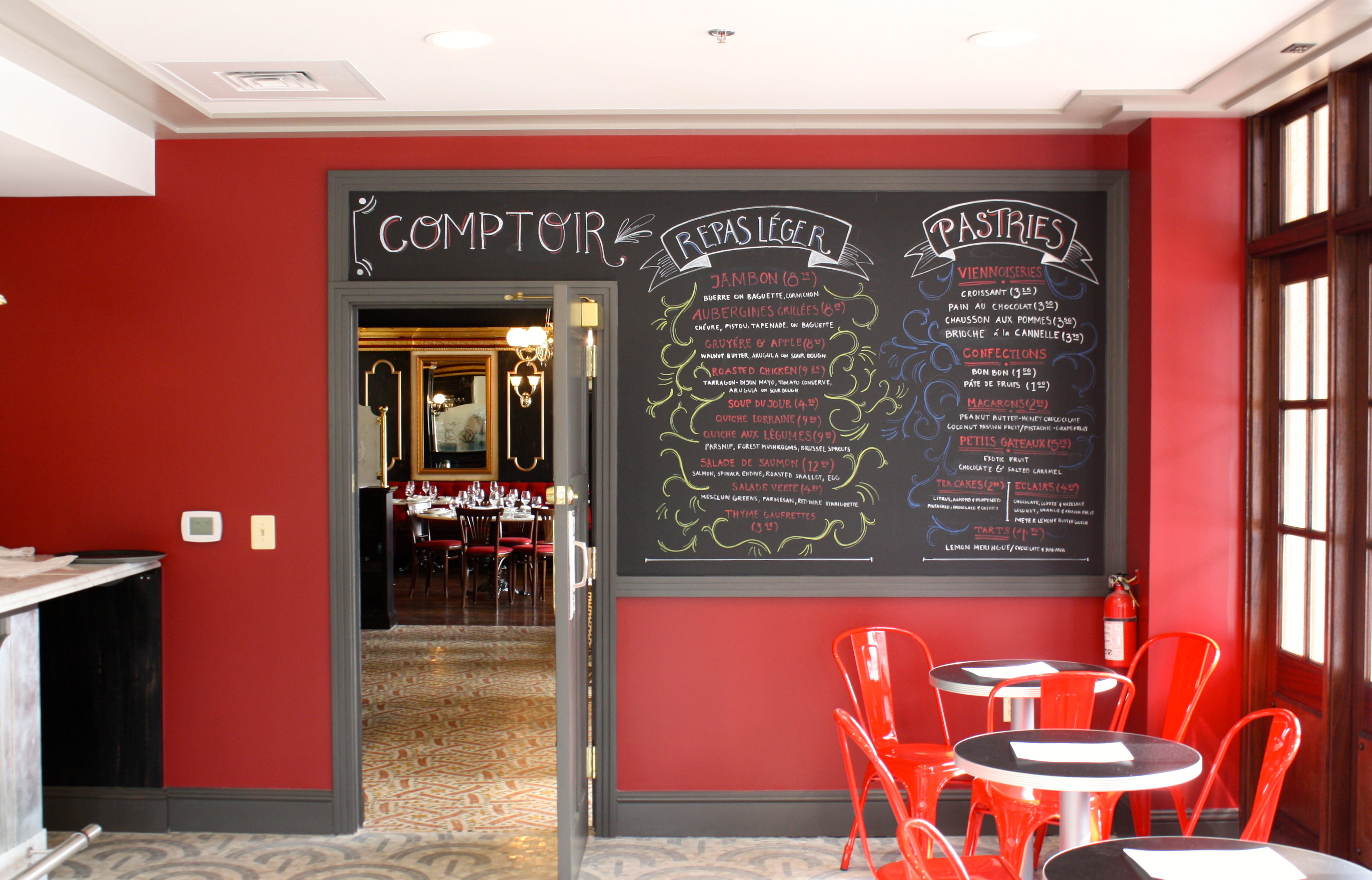 First Glimpse at Columbia Petit Louis Bistro via &#39;Comptoir,&#39; French for Pastries Galore ...