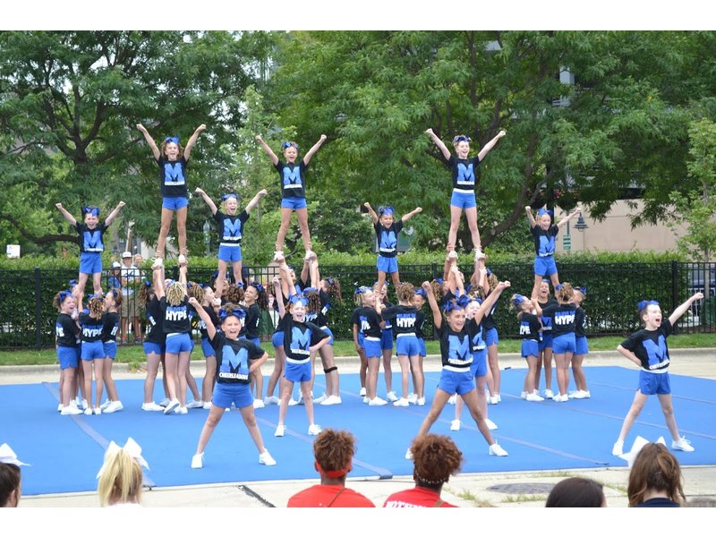 Varsity Competitive Cheerleaders from St. Michael School, Orland Park ...