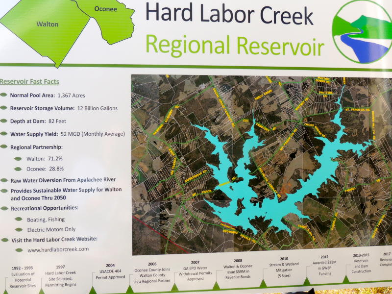 Shovels Turn Dirt Near Future Site of Hard Labor Creek Regional