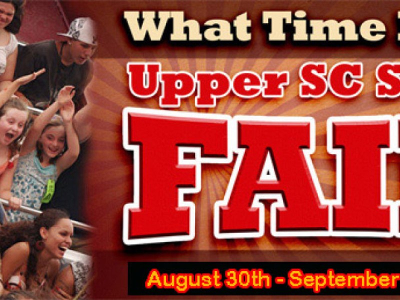 Upper SC State Fair Is Aug. 30Sept. 9 Easley, SC Patch