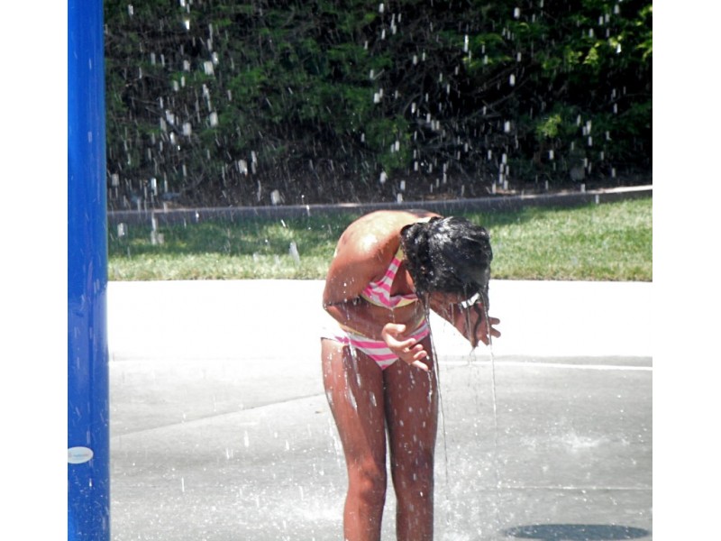 Sopping Wet Fun It's Splash Park Season Patch