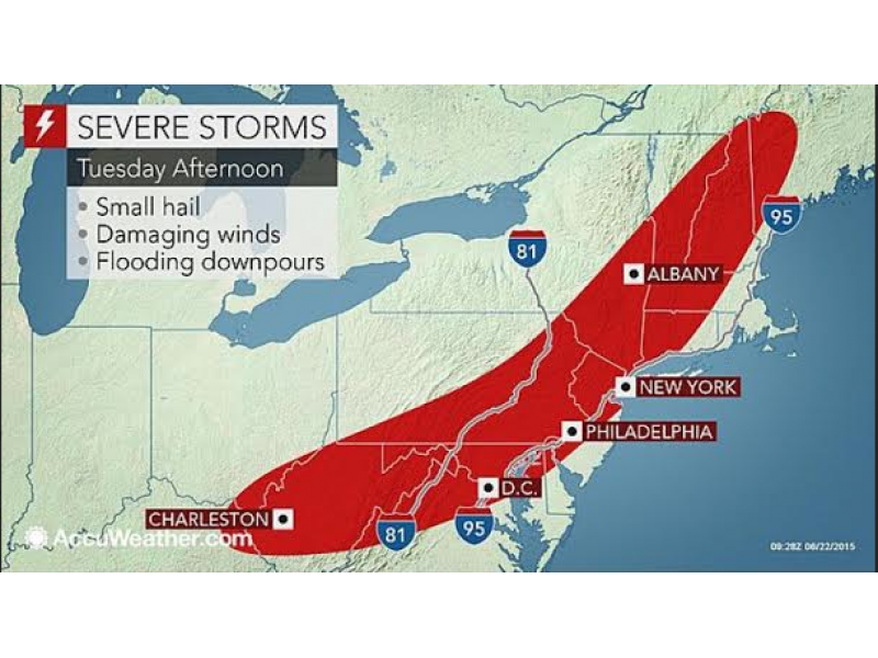 UPDATE National Weather Service Extends Severe Thunderstorm Watch