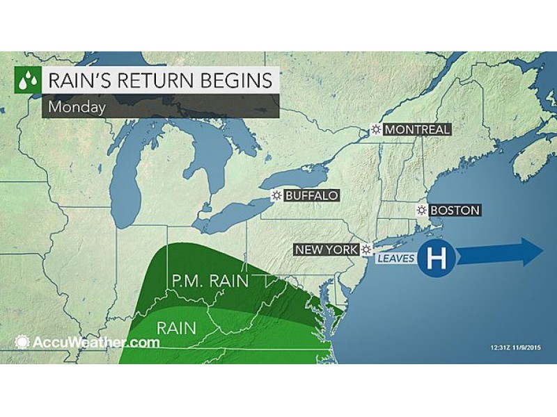 WEATHER UPDATE Rain to Make its Return to Greenwich This...