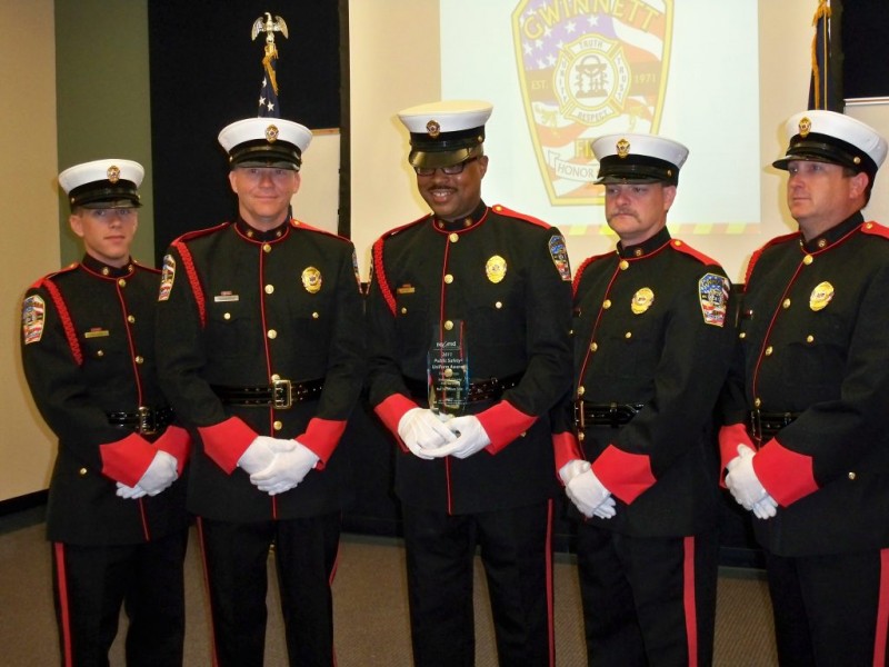 Fire Unit Receives Uniform Award Patch