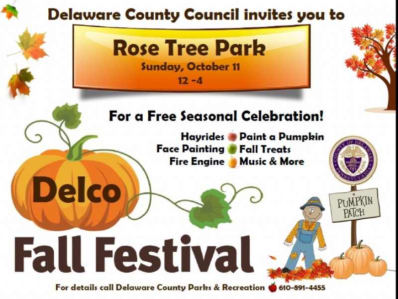 Delco Fall Festival in Rose Tree Park on October 11 Media PA Patch