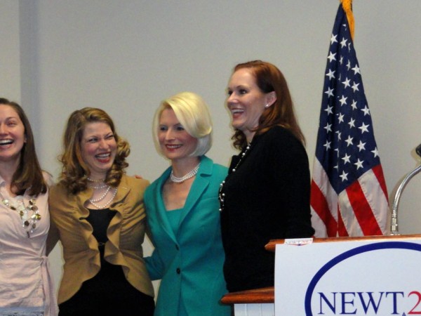 Callista Gingrich Rallies Newt's Supporters