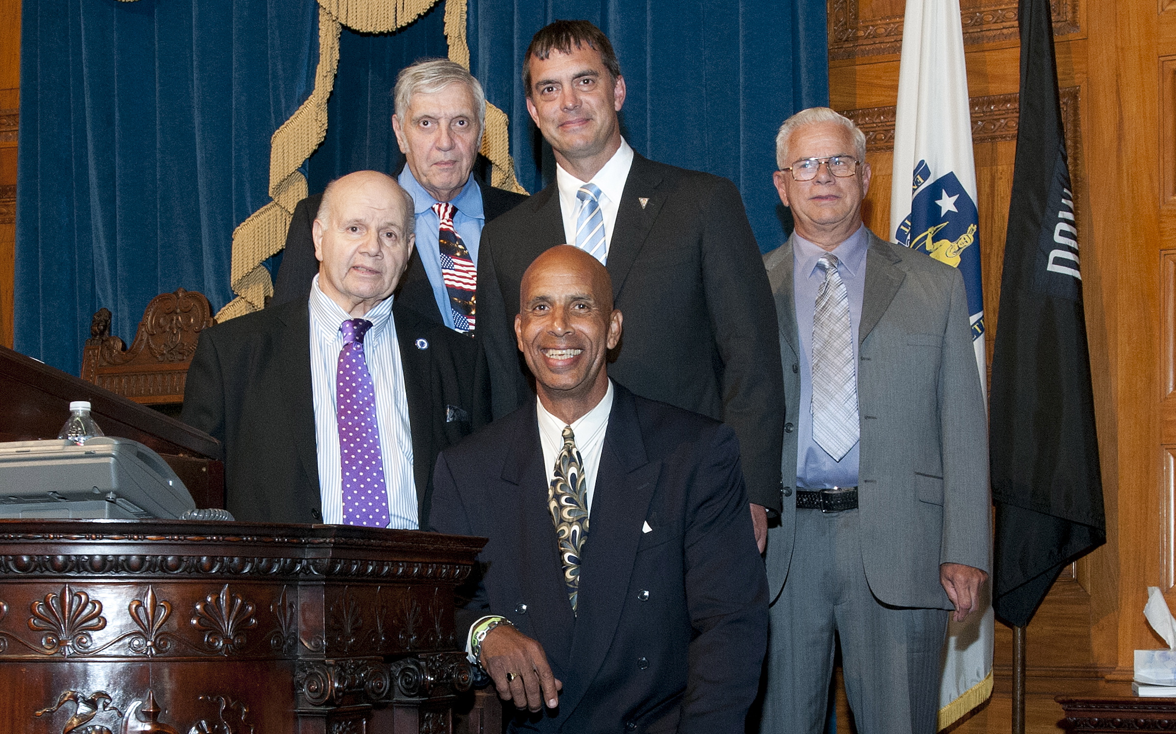 Navy Seal Visits House of Representatives on Behalf of Wilmington