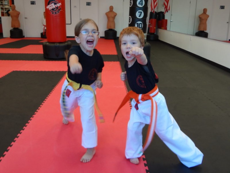 FREE Karate for 3 and 4 year old girls and boys this month!