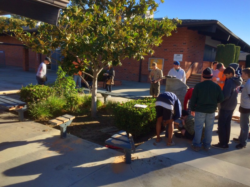 Troop 661 Eagle Scout Service Project Completed At Linda Vista