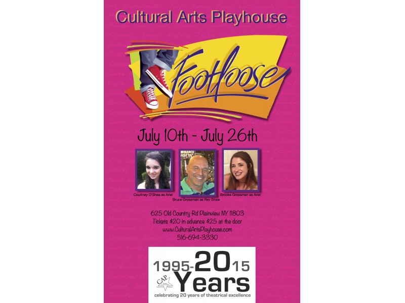 Footloose Coming to The Cultural Arts Playhouse in