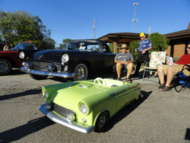 Ford Thunderbird Jr Unofficial Fan Favorite At Mayfield Heights Car Show Mayfield, OH