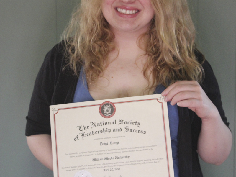 Ladue Teen Inducted to National Society of Leadership and Success