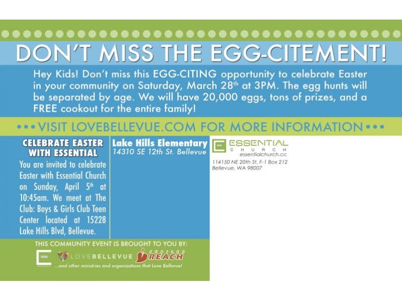 Egg Hunt Bellevue, WA Patch