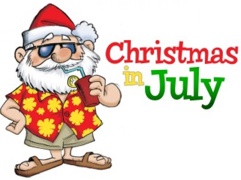 free clipart christmas in july - photo #1