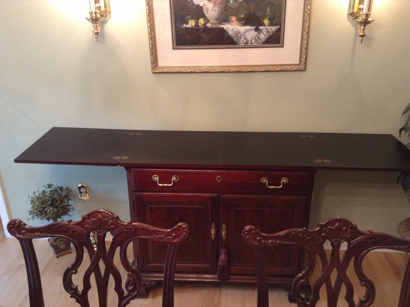thomasville mahogany collection dining room