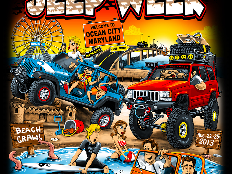 Ocean city nj jeep week #4