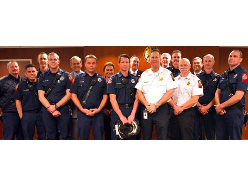 Johns Creek Names Firefighter of the Quarter Patch