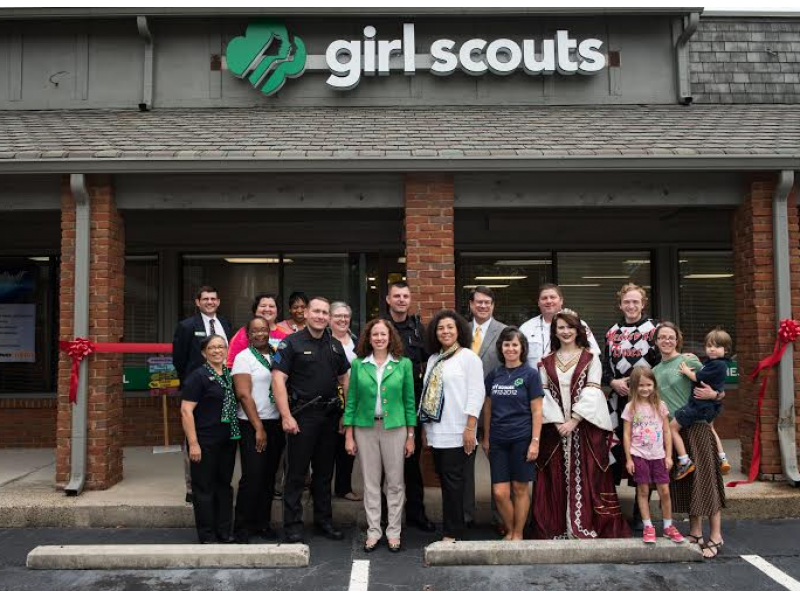 girl scouts open store in sandy springs sandy springs girl scouts open store in sandy springs sandy springs