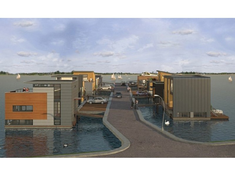 DID YOU KNOW That Floating Homes are Affordable and Float in a Flood