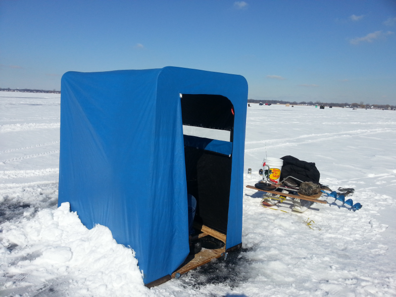 Ice Shanty for sale (21 Mile/Romeo Plank) Township, MI Patch