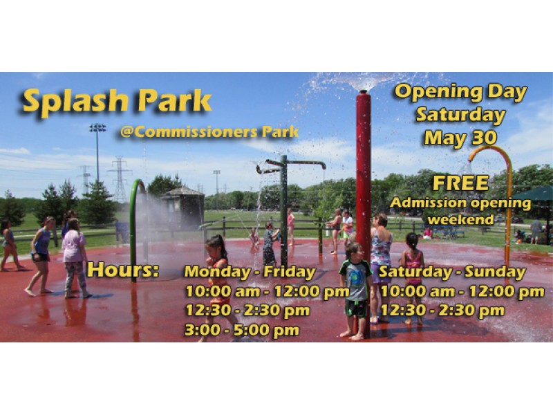 Frankfort Park District Splash Park Opening Day Set for May 30
