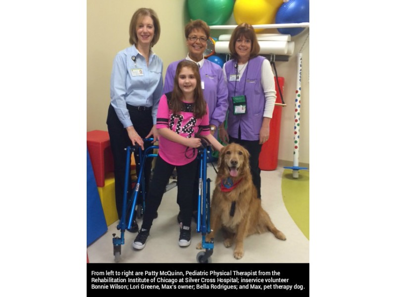 Pet Therapy Dog Helps Inspire Schoolgirl with Prosthetic Leg to Reclaim Mobility